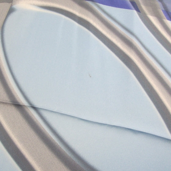 Silk Coco Scarf Blue