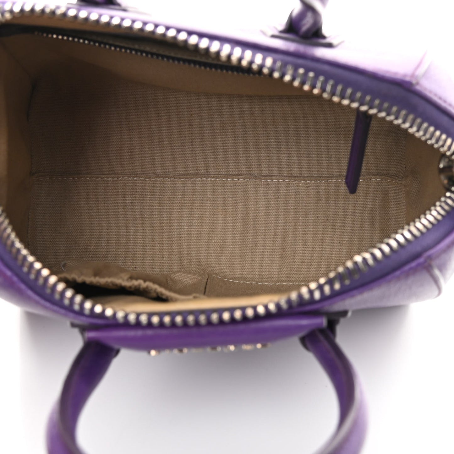Sugar Goatskin Mini Antigona Purple