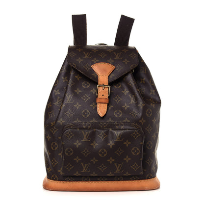 Louis Vuitton Monogram Montsouris GM Backpack 1 of 15