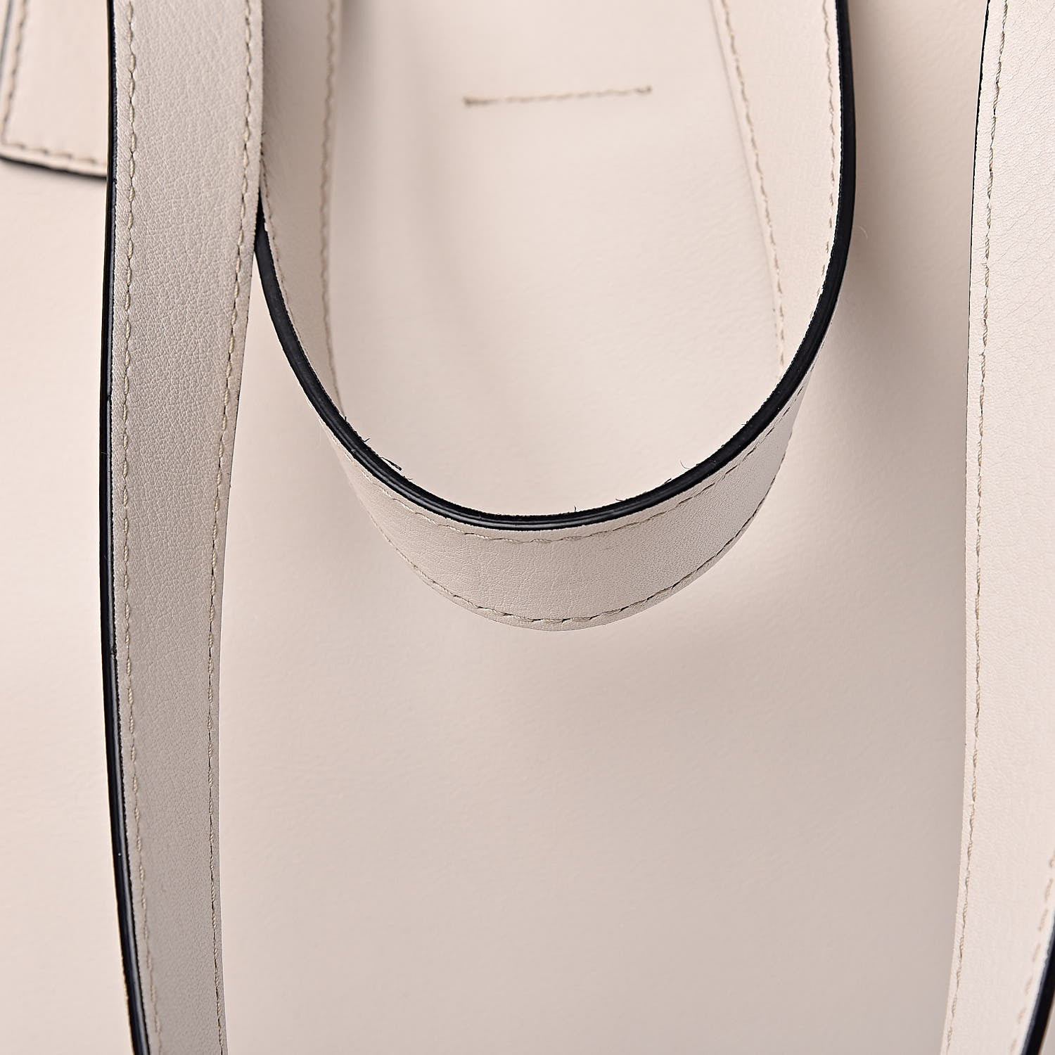 Alexander McQueen Calfskin Skull Perforated Tote Off White 9 of 14