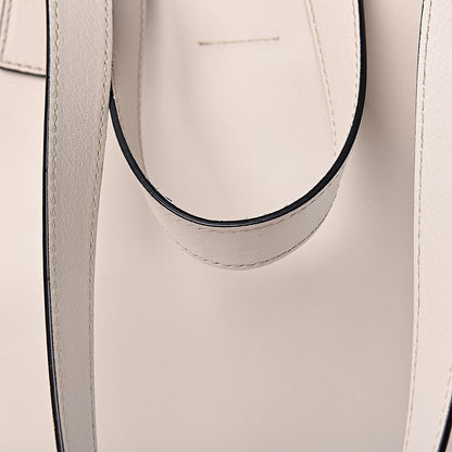 Alexander McQueen Calfskin Skull Perforated Tote Off White 9 of 14