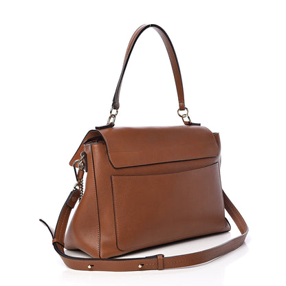 Chloe Calfskin Medium Faye Day Shoulder Bag Tan 3 of 13