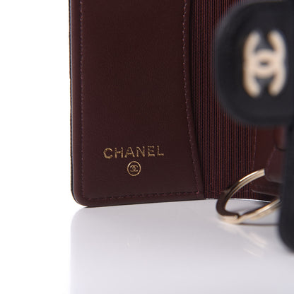 Chanel Caviar Quilted Classic 4 Key Holder Wallet Black 9 of 11
