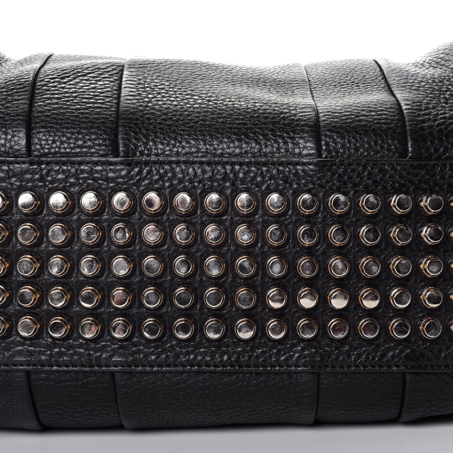 Alexander Wang Pebbled Lambskin Rocco Black Pale Gold Hardware 10 of 10