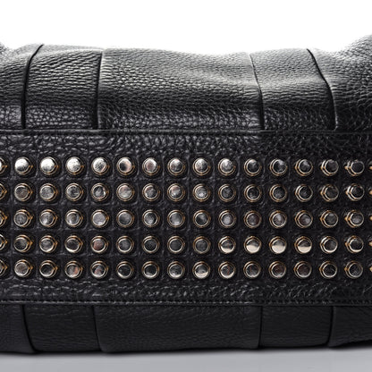 Alexander Wang Pebbled Lambskin Rocco Black Pale Gold Hardware 10 of 10