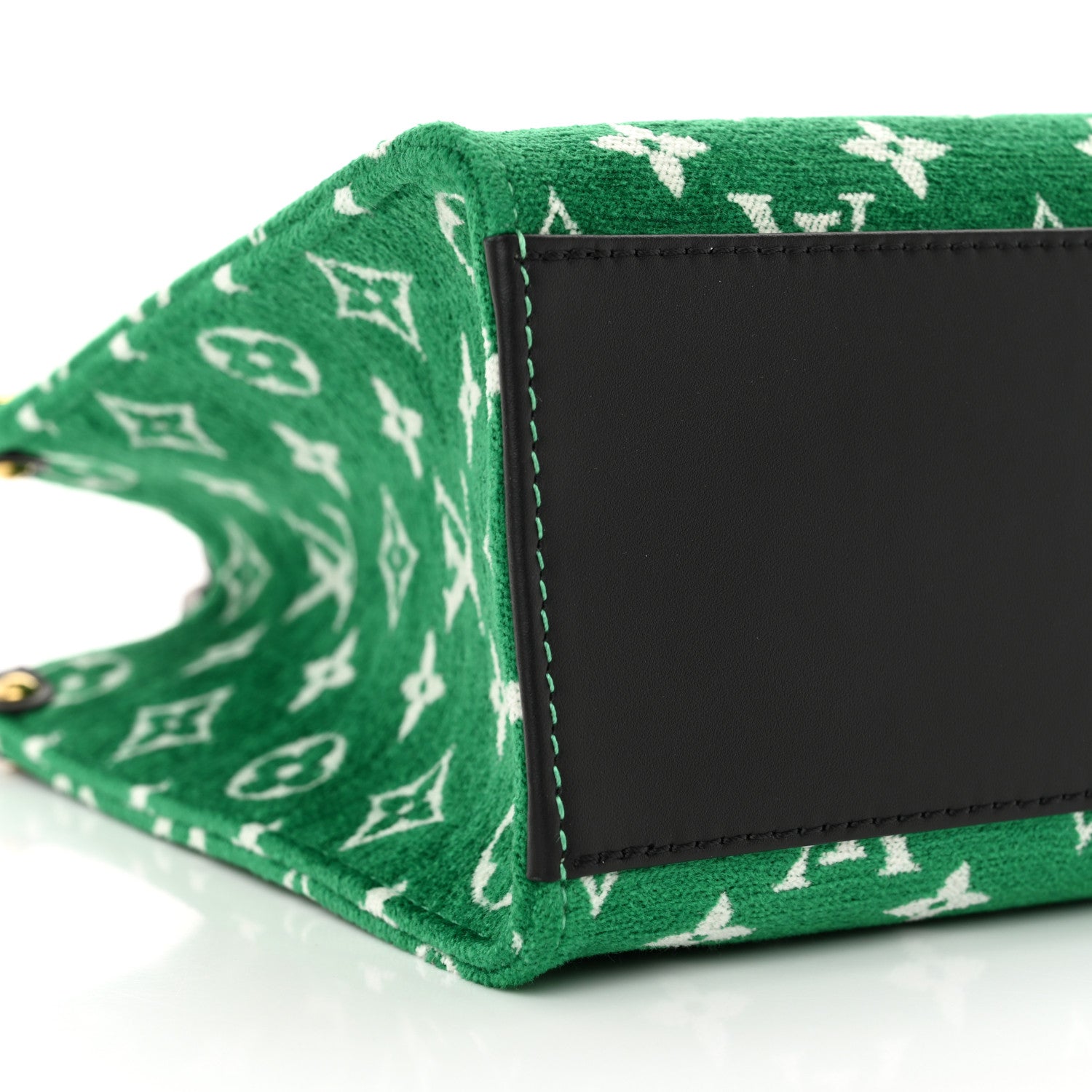 Louis Vuitton Jacquard Velvet Monogram Onthego PM Green 8 of 9