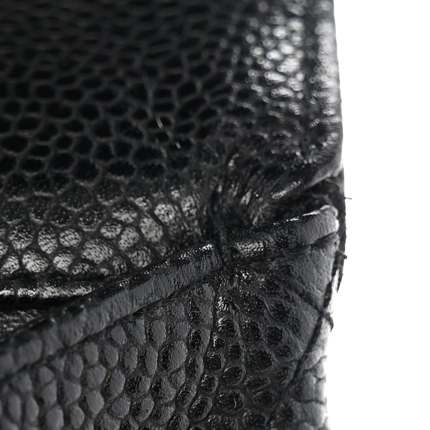 Caviar Quilted Jumbo Single Flap Black