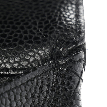 Chanel Caviar Quilted Jumbo Single Flap Black 12 of 13