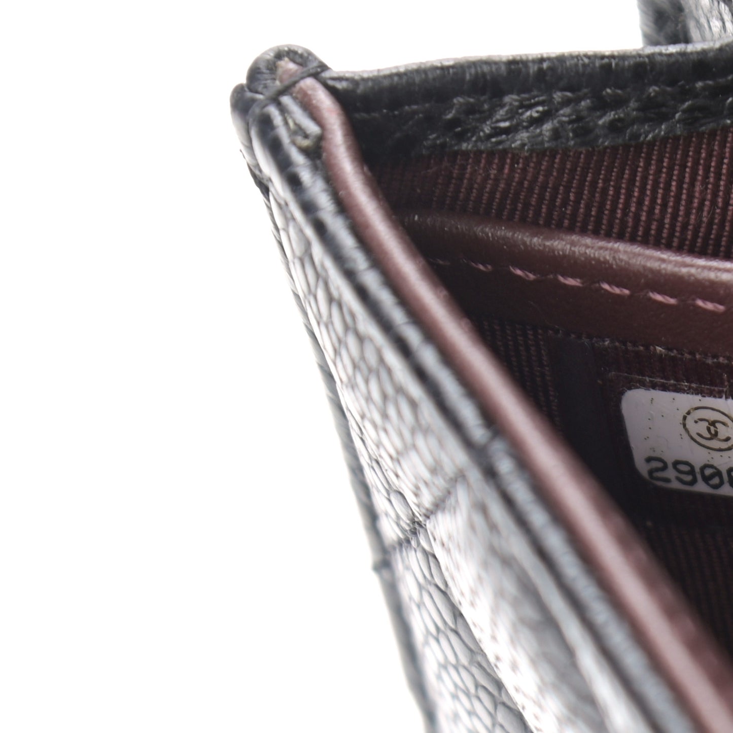 Caviar Quilted Large Gusset Flap Wallet Black