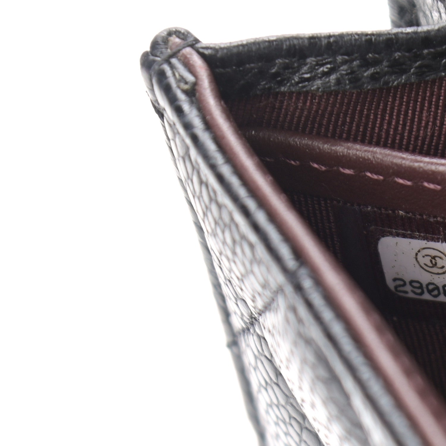 Chanel Caviar Quilted Large Gusset Flap Wallet Black 8 of 9