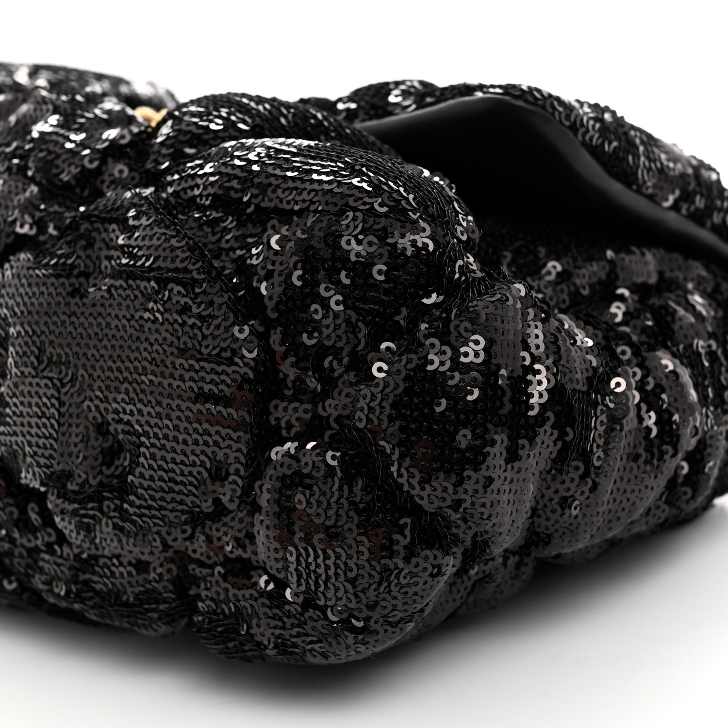 Chanel Sequin Quilted Medium Chanel 19 Flap Black 10 of 10