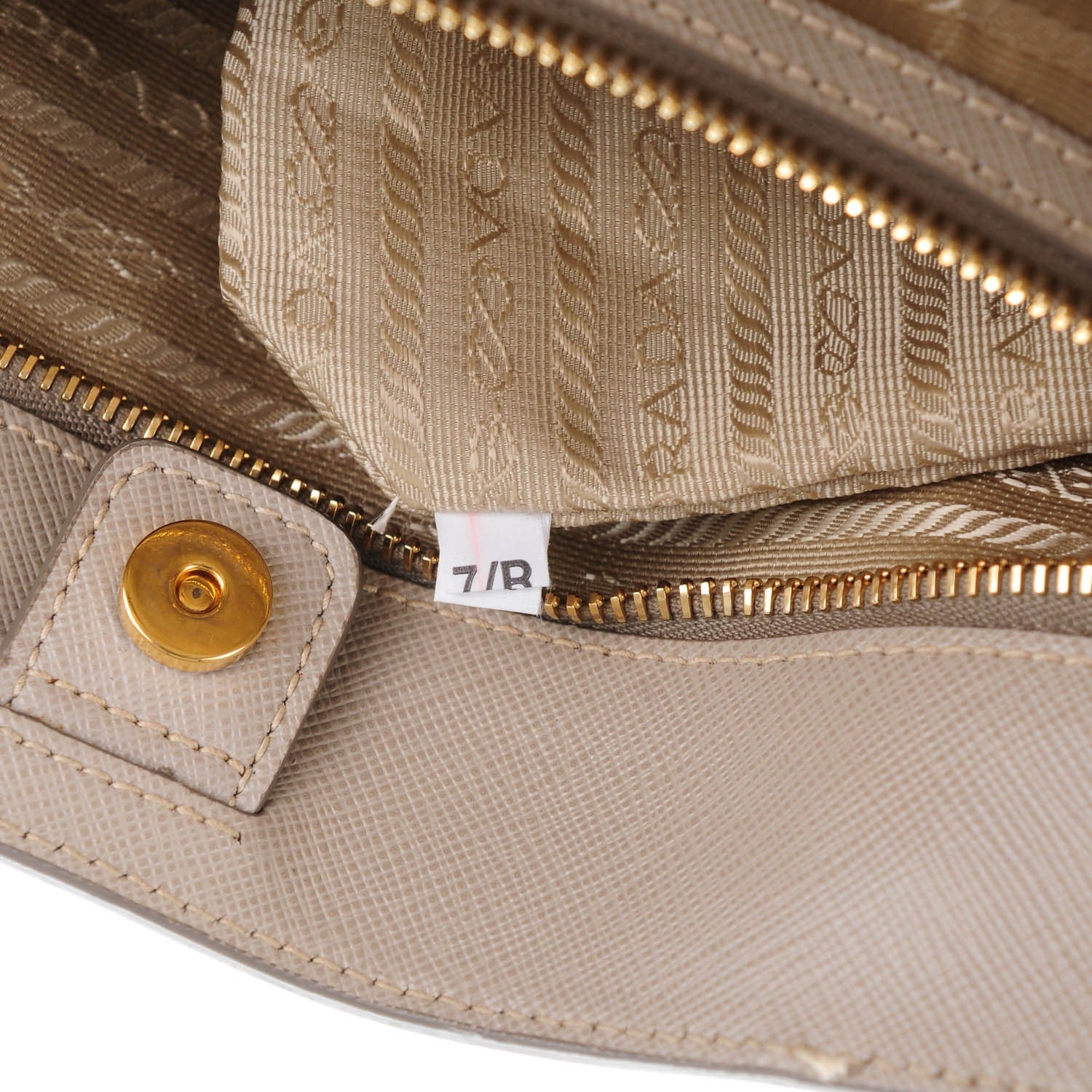 Prada Saffiano Lux Large Tote Pomice 8 of 9