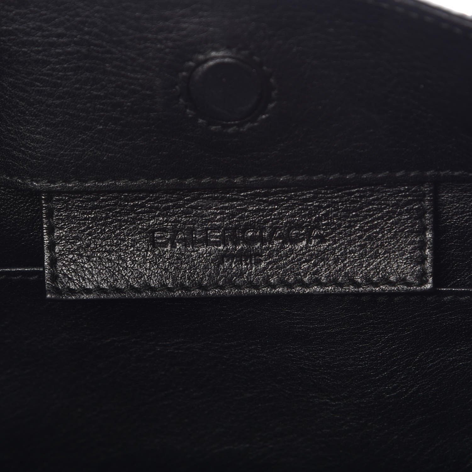 Balenciaga Calfskin Papier Mini A4 Zip Around Tote Black 5 of 6