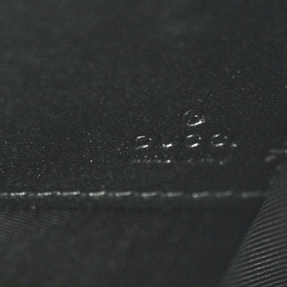 Gucci GG Supreme Monogram Mini Peony Pearly Clutch Black 6 of 12