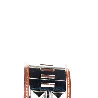 Hermes Barenia Collier de Chien CDC Bracelet S Fauve 10 of 12