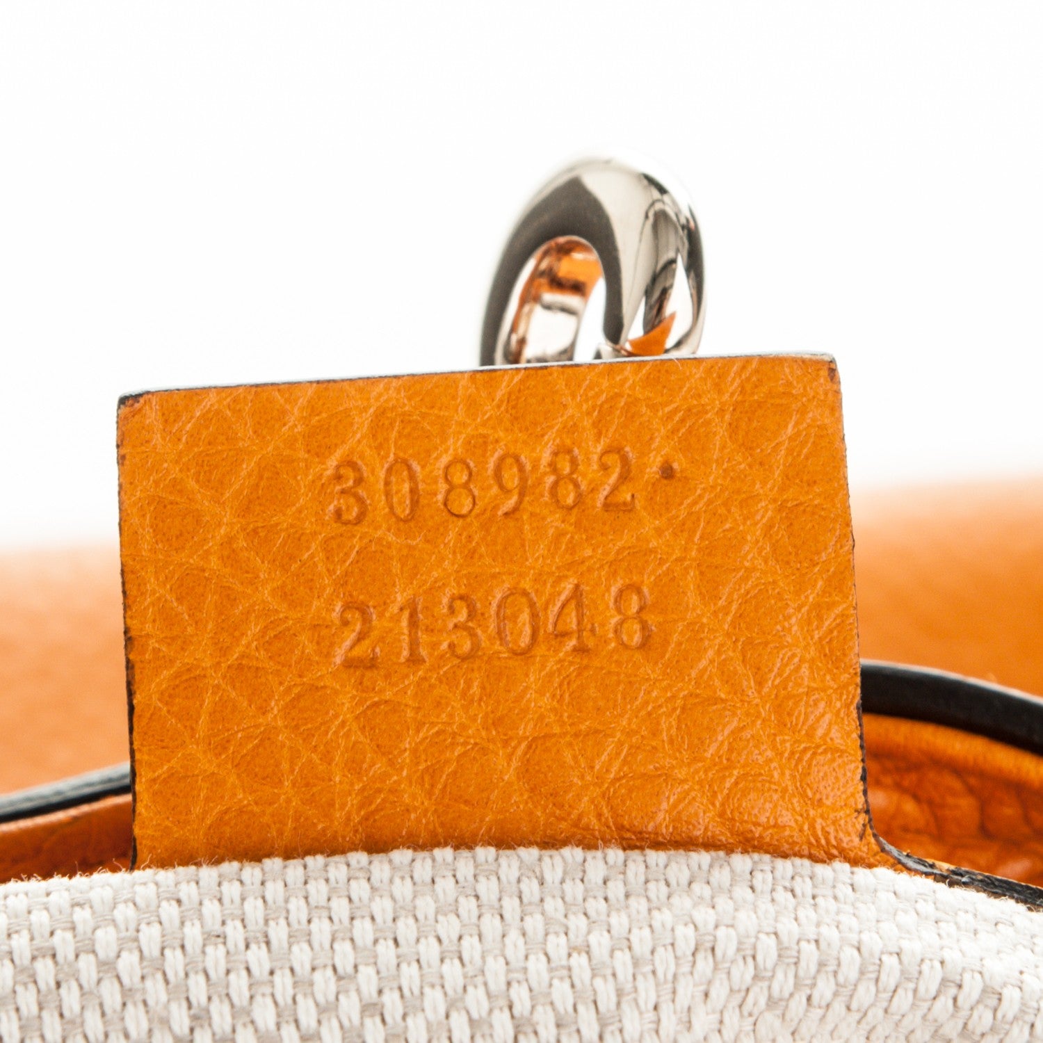 Gucci Pebbled Calfskin Medium Soho Chain Shoulder Bag Curcuma 7 of 7