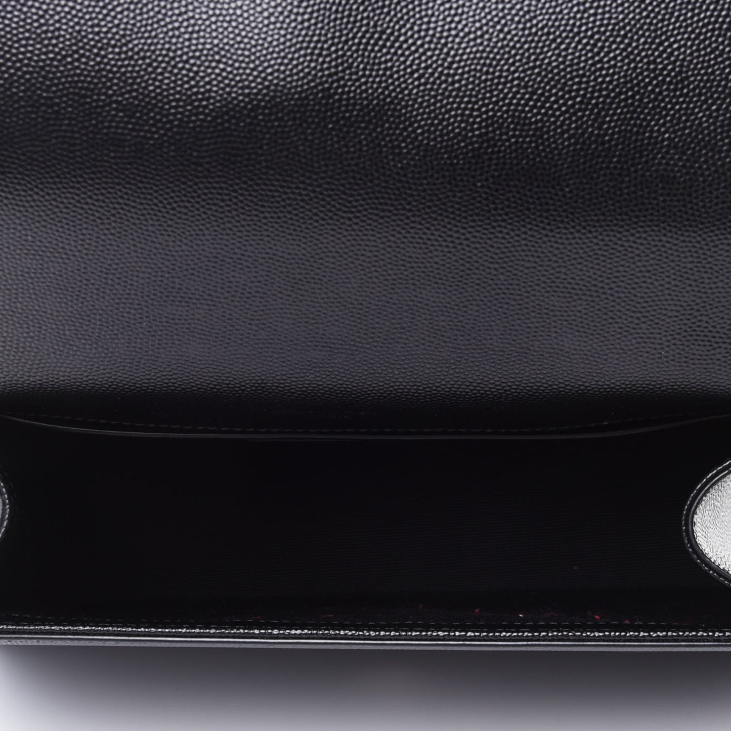 Grain De Poudre Medium Classic Monogram Kate Satchel Black