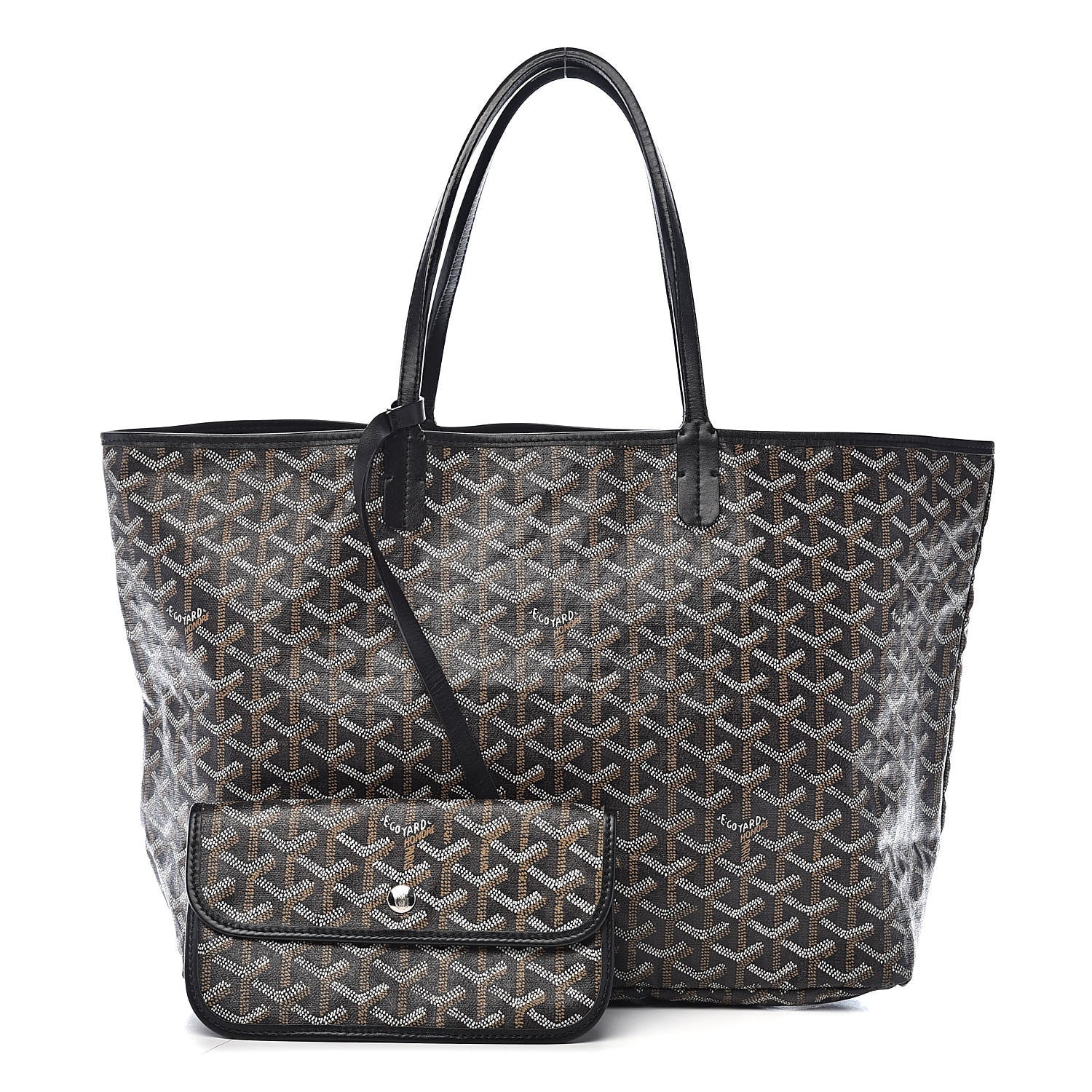 Goyard Goyardine Saint Louis PM Black 1 of 16