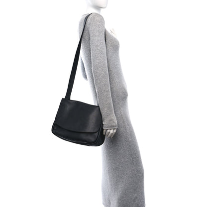 The Row Calfskin Small Mail Bag Black 2 of 9