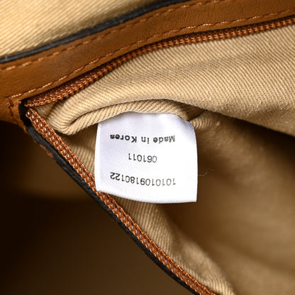 MCM Visetos Medium Essentials Shopper Tote Cognac 7 of 11