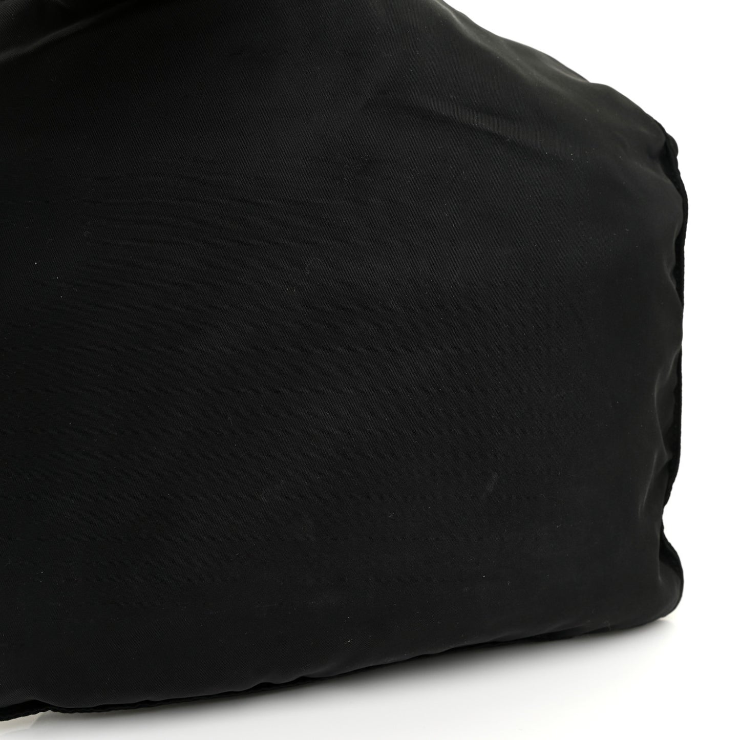Nylon Tessuto Vela Messenger Bag Black