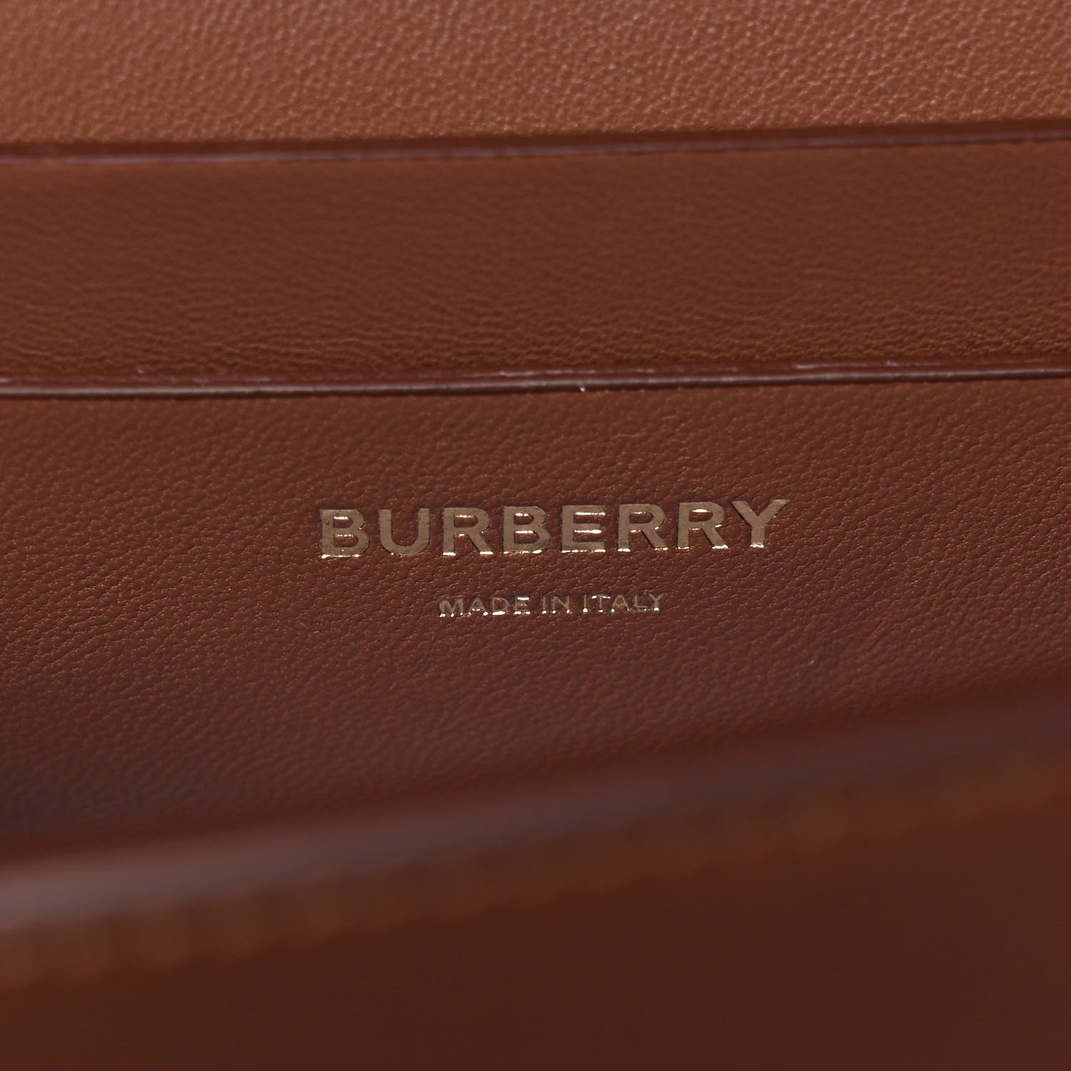 Burberry Smooth Calfskin Two Tone Small Grace Bag Malt Brown Black 6 of 10