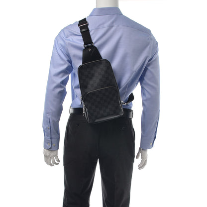 Louis Vuitton Damier Graphite Avenue Sling Backpack 2 of 8
