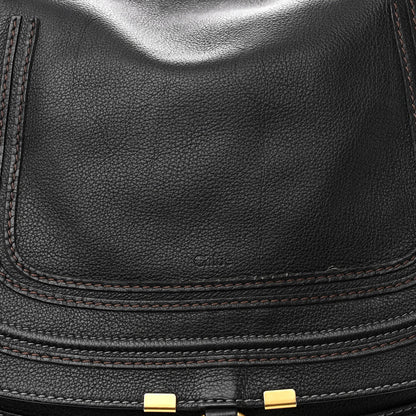 Chloe Calfskin Large Marcie Satchel Black 8 of 12
