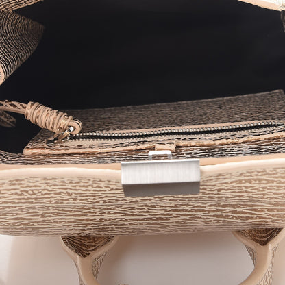 3.1 Phillip Lim 3.1 Textured Calfskin Mini Pashli Satchel Nude Platinum 5 of 8