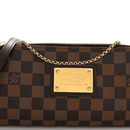 Louis Vuitton Damier Ebene Eva Clutch 8 of 10