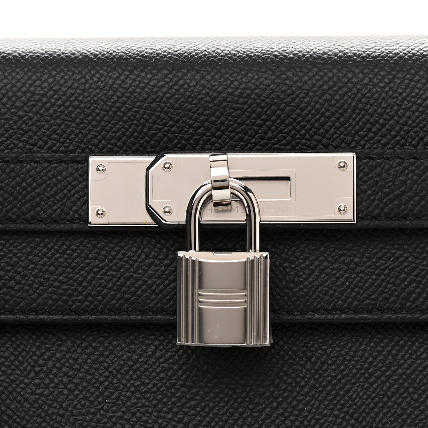 Hermes Epsom Kelly Sellier 28 Black 8 of 11