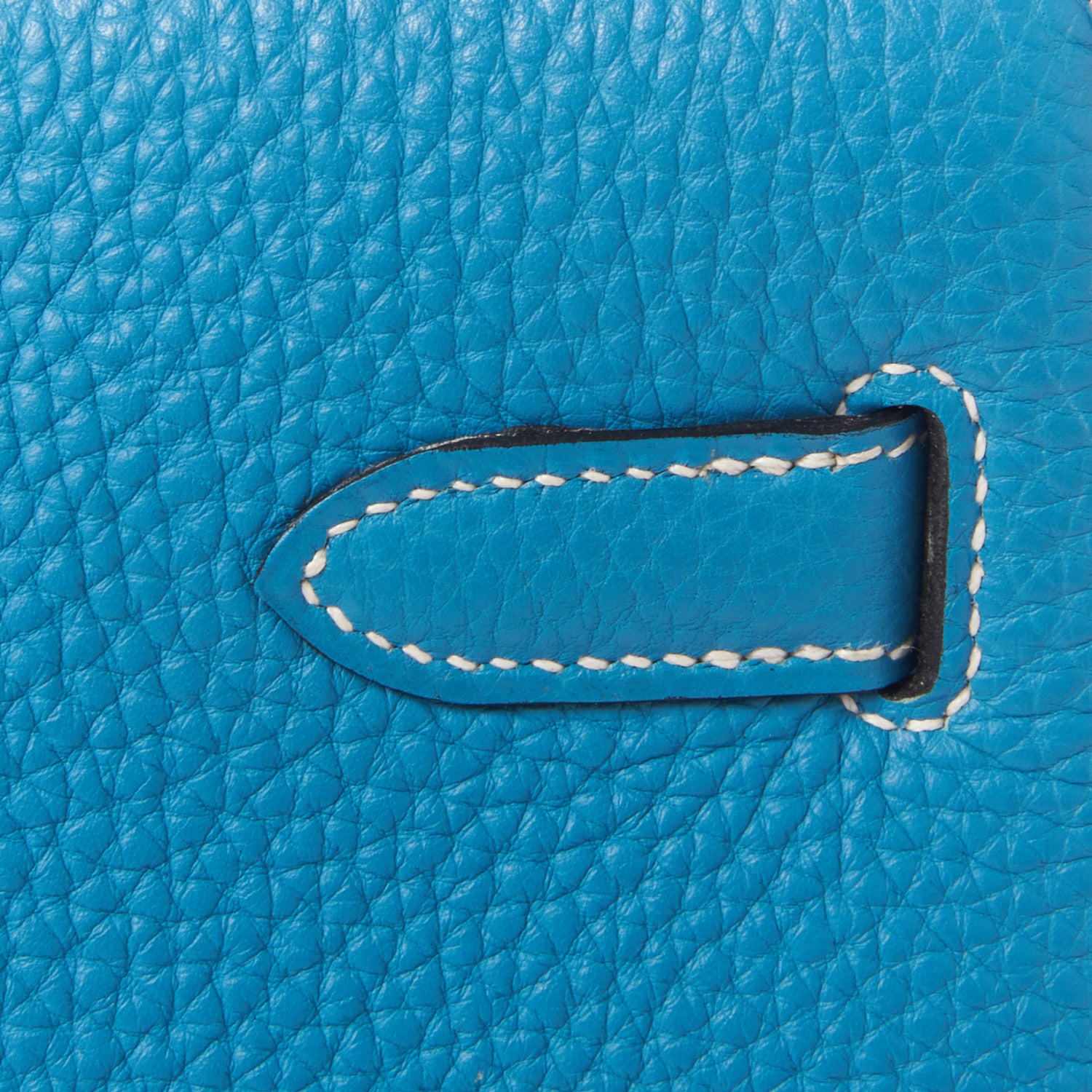 Hermes Togo Kelly Sellier 35 Blue Jean 11 of 35