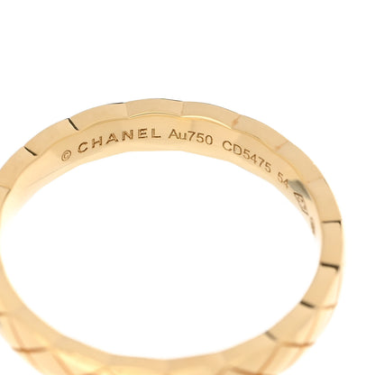 Chanel 18K Yellow Gold Mini Coco Crush Ring 54 6.75 4 of 6