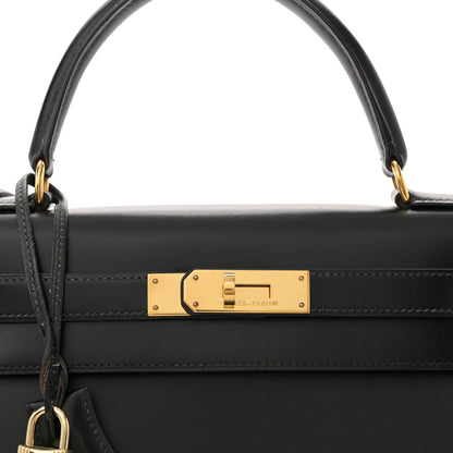 Hermes Box Kelly Sellier 28 Black 8 of 18