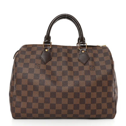 Louis Vuitton Damier Ebene Speedy 30 1 of 11