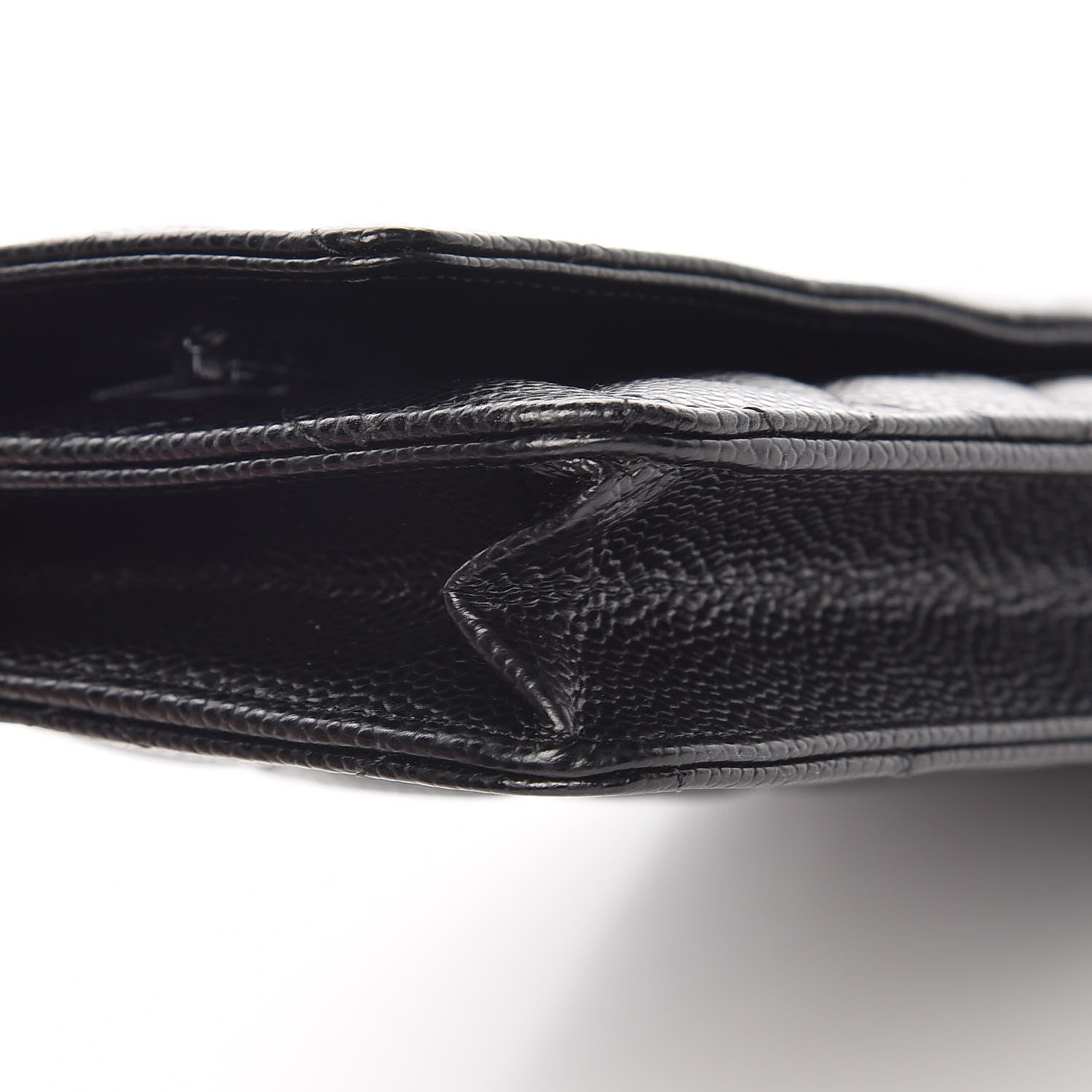 Chanel Caviar Quilted Wallet On Chain WOC Black 9 of 11