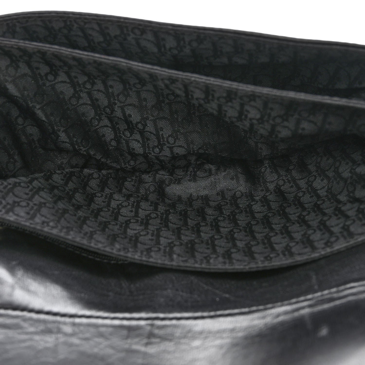 Christian Dior Lambskin Admit It Hobo Black 6 of 14
