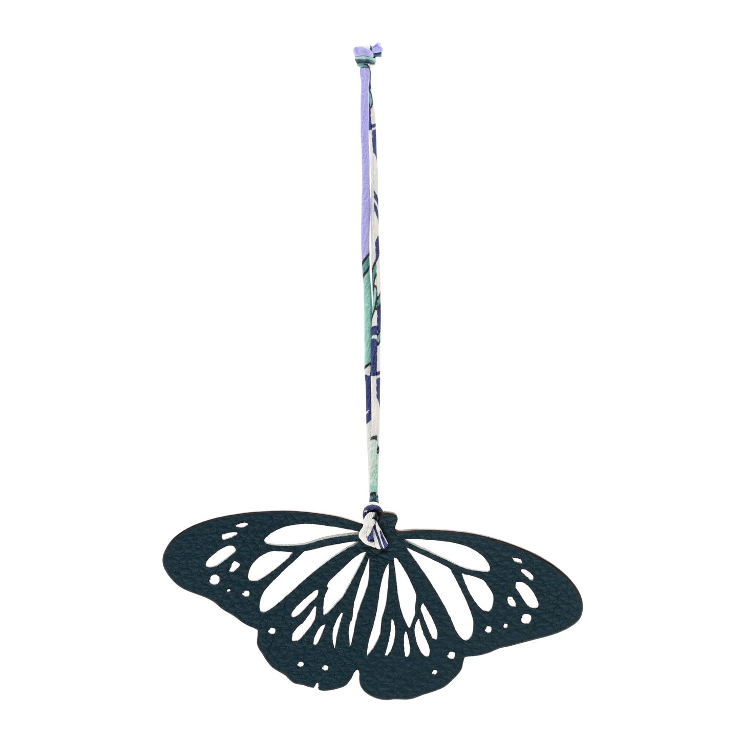 Togo Epsom Petit H Butterfly Bag Charm Multicolor
