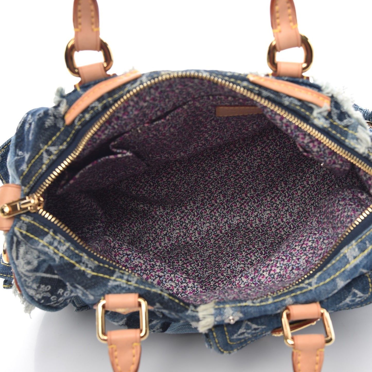 Denim Patchwork Speedy 30 Blue
