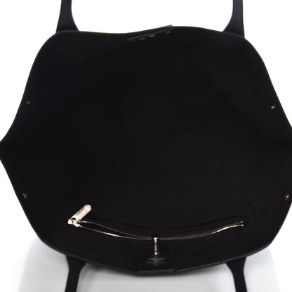 Louis Vuitton Calfskin Lockme Go Tote Black 5 of 15