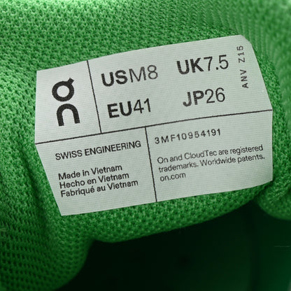 Loewe X ON Canvas Mesh Mens Cloudventure Sneakers 8 Grass Green 7 of 9