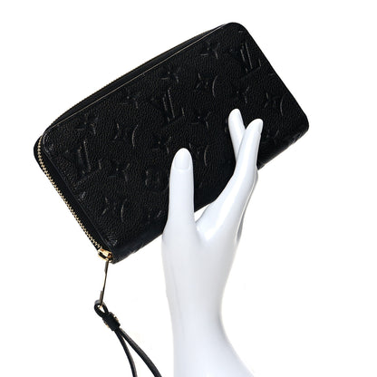 Louis Vuitton Empreinte Zippy Wallet Black 2 of 7