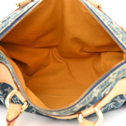 Louis Vuitton Monogram Denim Neo Speedy Blue 5 of 19