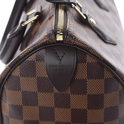 Louis Vuitton Damier Ebene Speedy 25 4 of 9