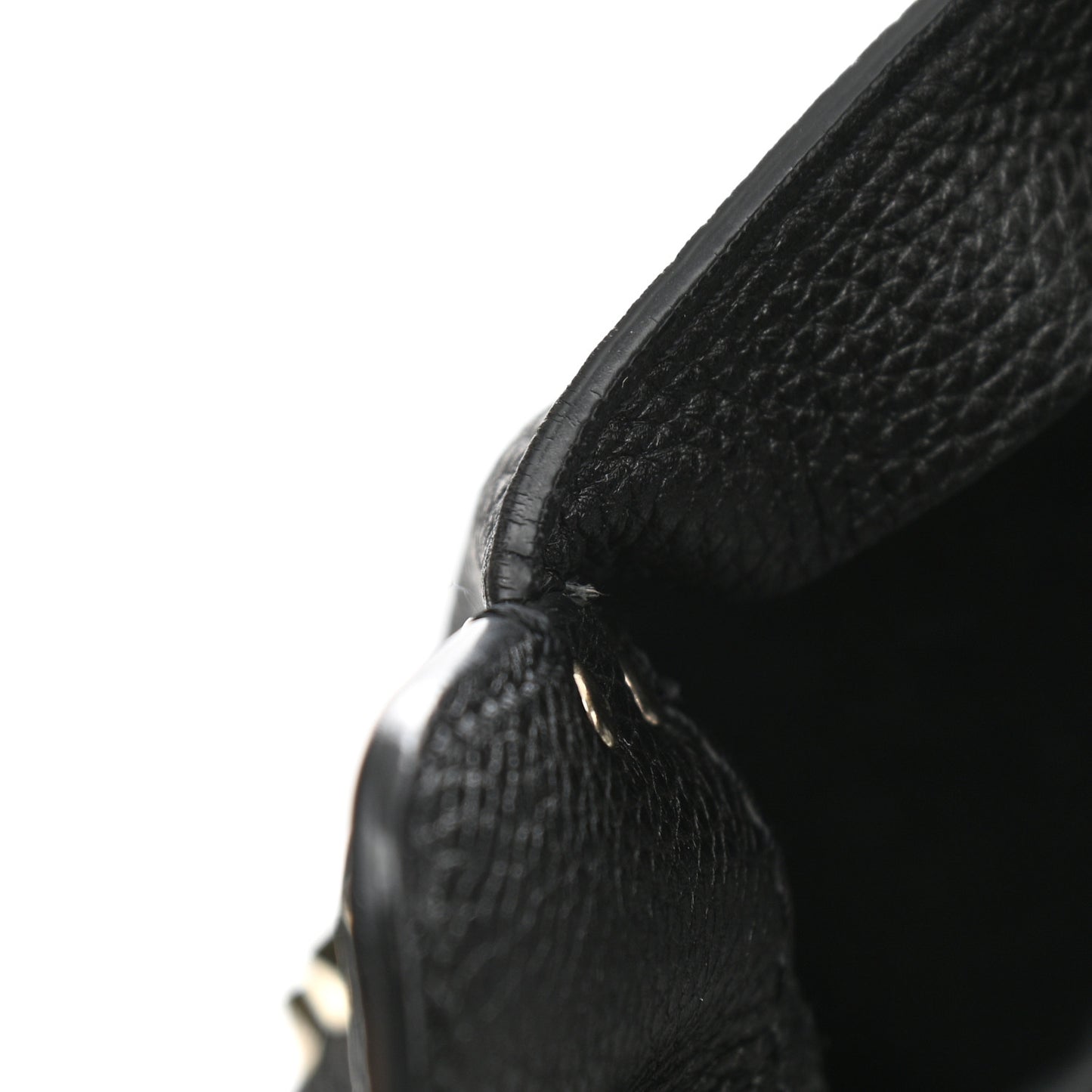 Pebbled Calfskin Medium Rockstud Tote Black