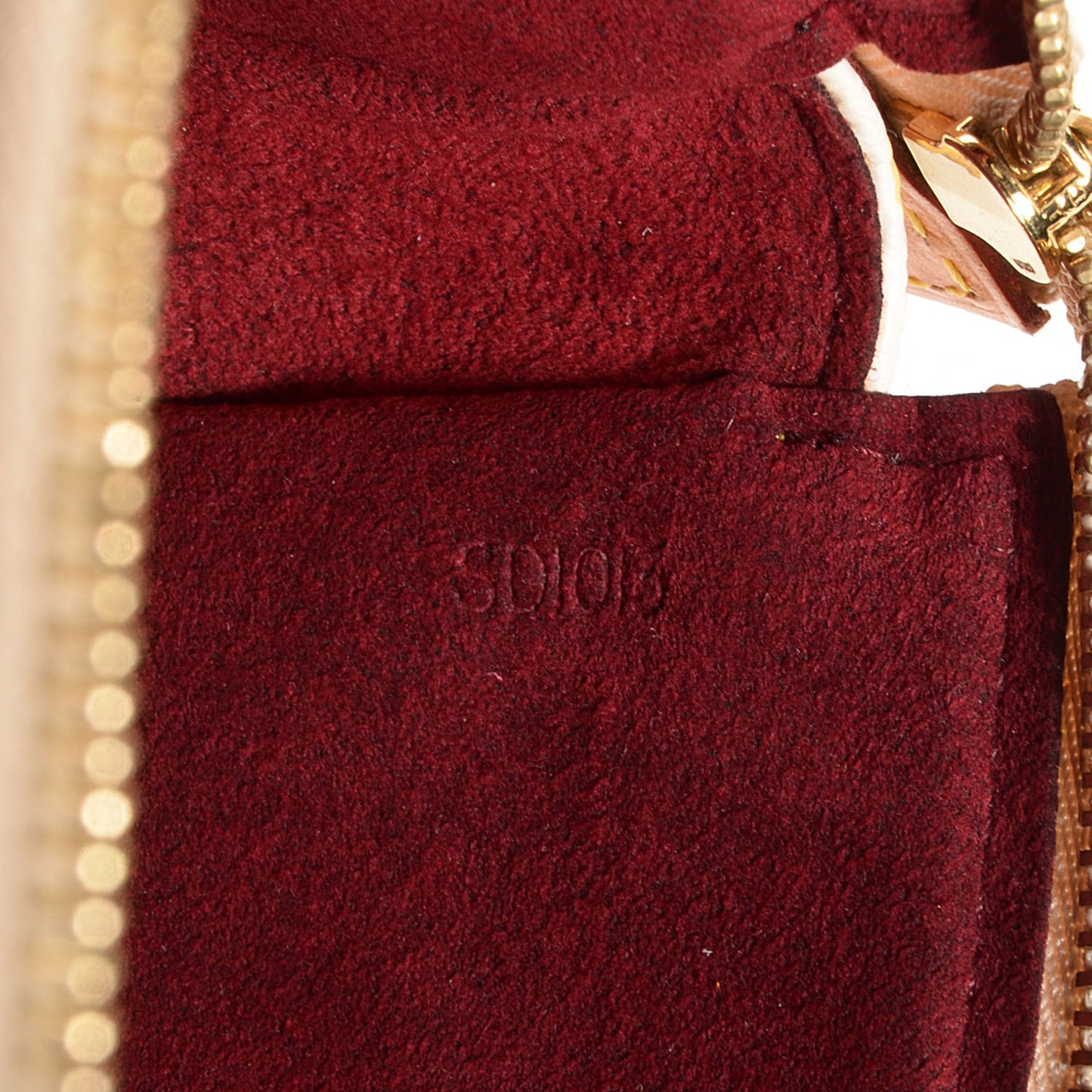 Monogram Multicolor Pochette Accessories White