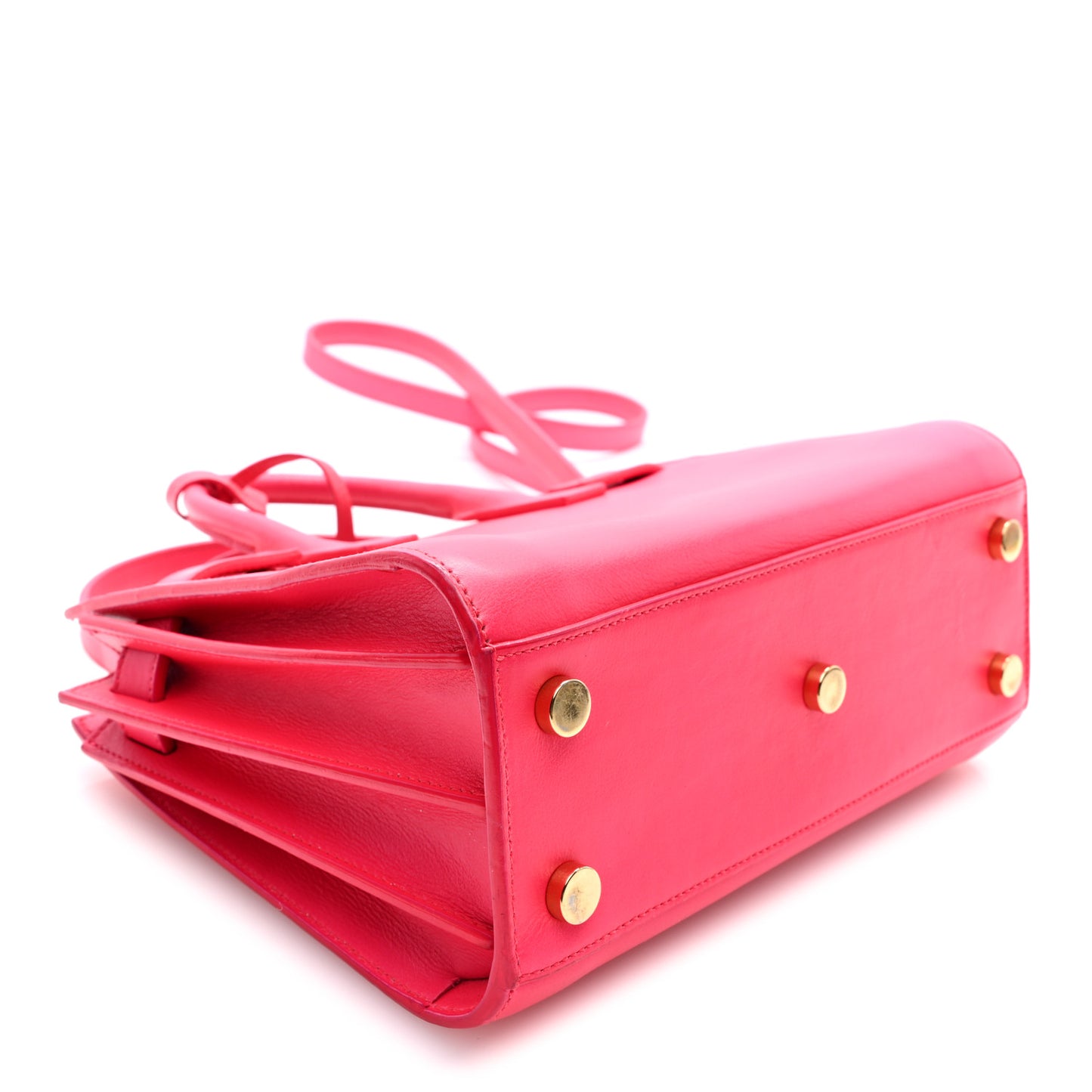 Calfskin Nano Sac De Jour Lipstick Fuchsia
