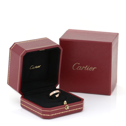 Cartier 18K Pink Gold 3.5mm LOVE Wedding Band Ring 50 5.25 5 of 5