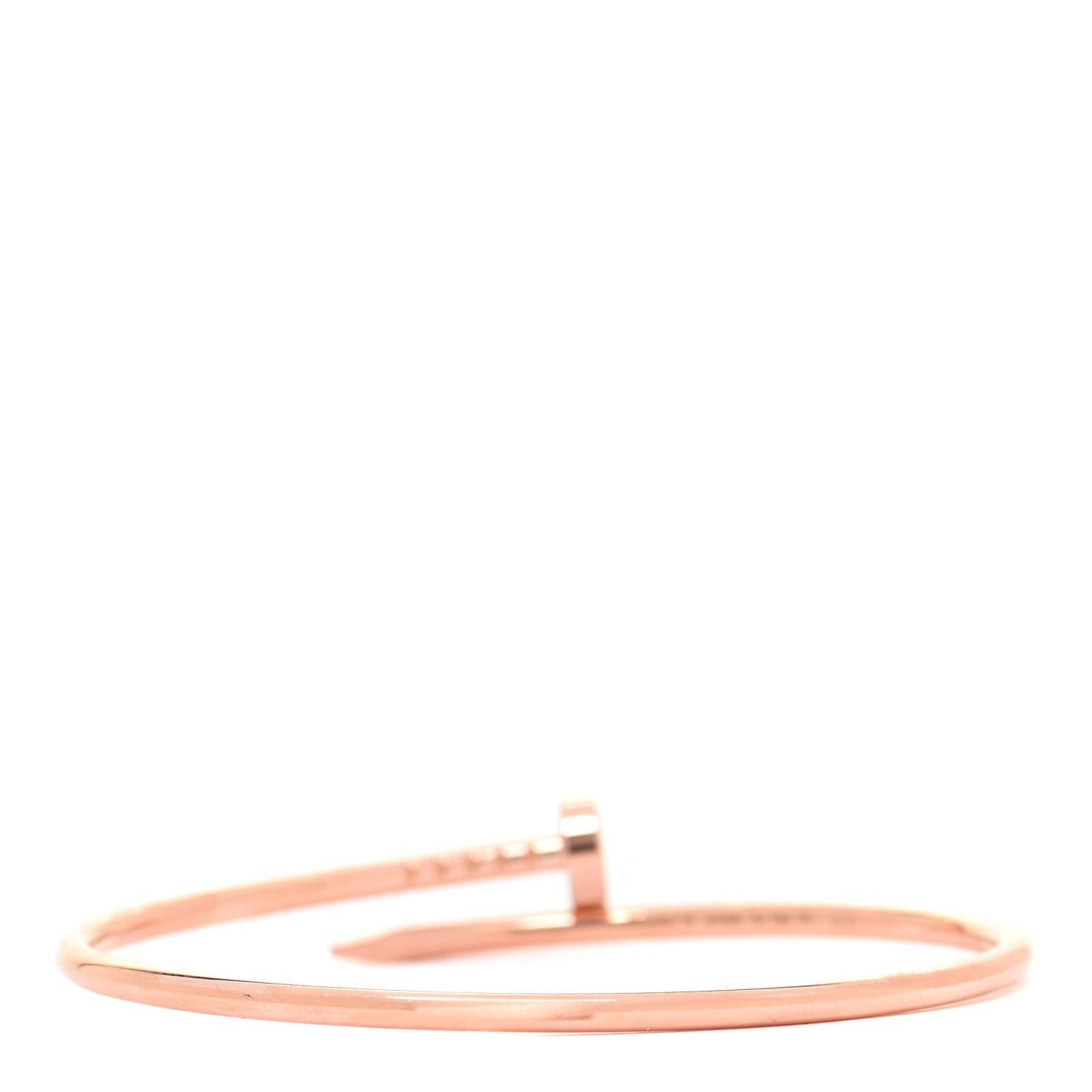 18K Pink Gold Small Juste Un Clou Bracelet 16