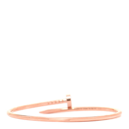 Cartier 18K Pink Gold Small Juste Un Clou Bracelet 16 3 of 5